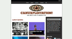 Desktop Screenshot of canuxploitation.com